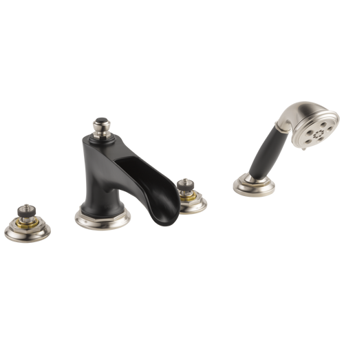 Brizo Roman Tub Trim With Hand Shower Less Handles