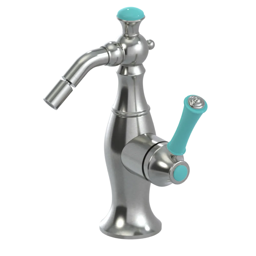 Rubinet Single Control Bidet Fitting (less drain) Satin Nickel