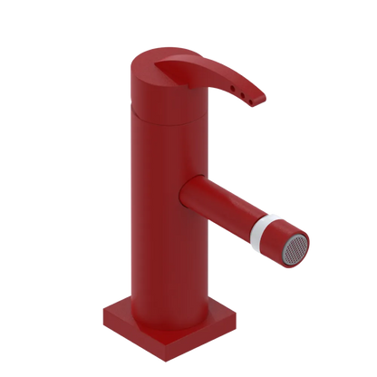 Rubinet Single Control Bidet Fitting (less drain) Maroon