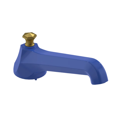 Rubinet Tub Filler Spout Deck Mount Blu Jean