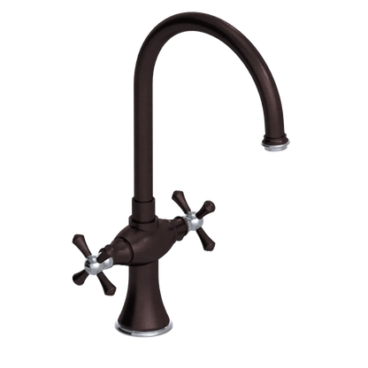 Rubinet Two Handle Single Hole Kitchen Set Oil Rubbed Bronze