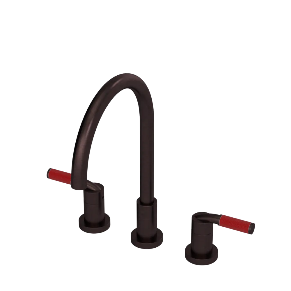 Rubinet Widespread Kitchen Set Oil Rubbed Bronze