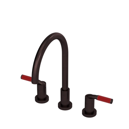 Rubinet Widespread Kitchen Set Oil Rubbed Bronze