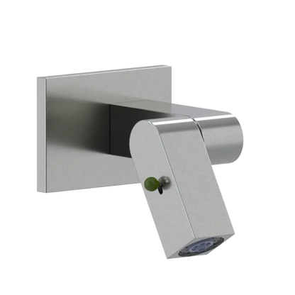 Rubinet Wall Mount Bidet & Foot Rinse with Dual Function Spray Satin Nickel