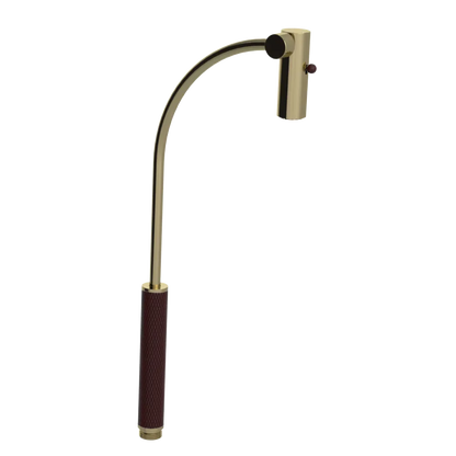Rubinet Hand Held Shower Bidet Only Natural Brass