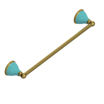 Rubinet Towel Bar 24" Antique Brass Matt