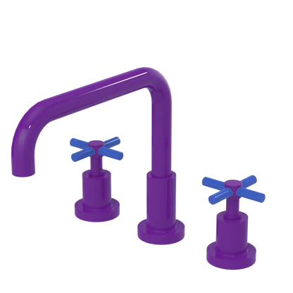 Rubinet Widespread Kitchen Set Purple Haze