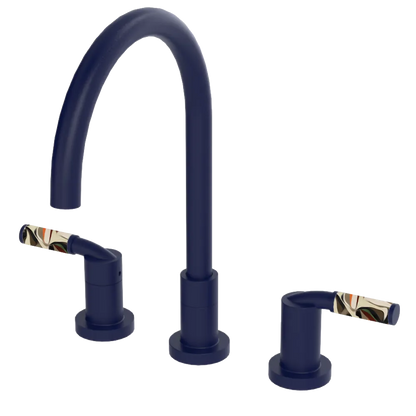 Rubinet Widespread Kitchen Set Midnight Blue