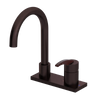 Rubinet 4" Centre Single Control Lav. Set. (less drain) Oil Rubbed Bronze