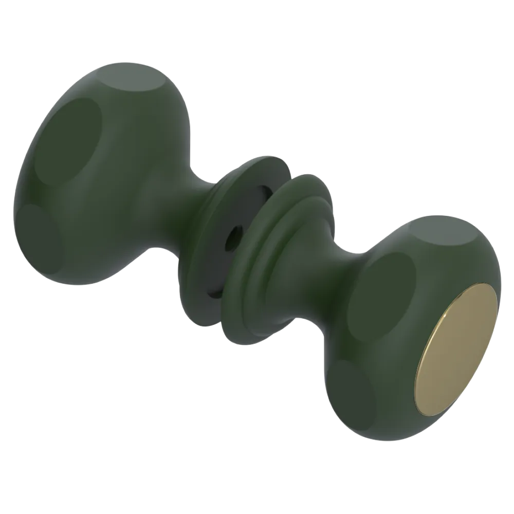 Rubinet Shower Door Knob (set) Green Envy