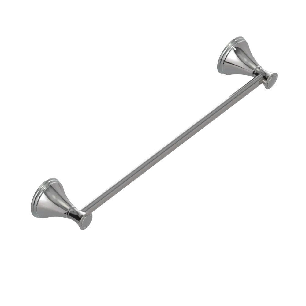Rubinet Towel Bar 18" Polished Nickel