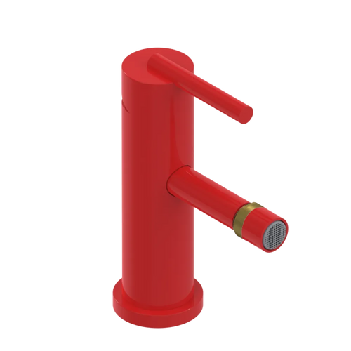 Rubinet Single Control Bidet Fitting (less drain) Red