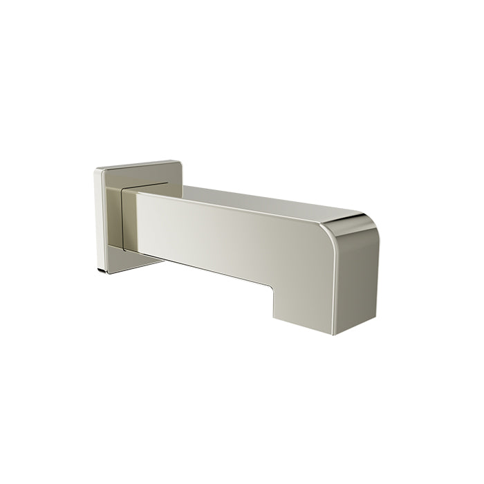 Baril Square 7" tub spout without diverter
