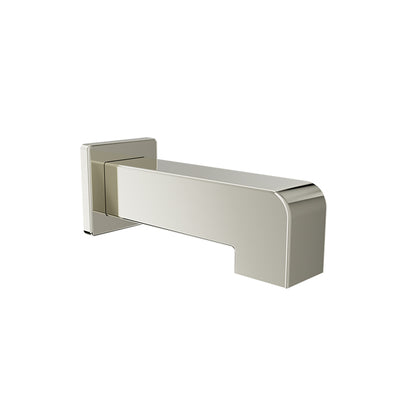 Baril Square 7" tub spout without diverter