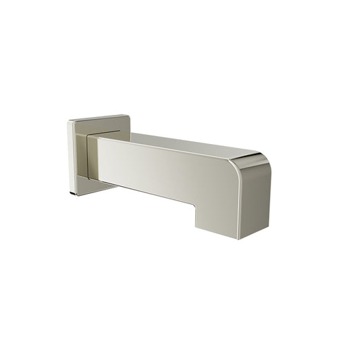 Baril Square 7" tub spout without diverter