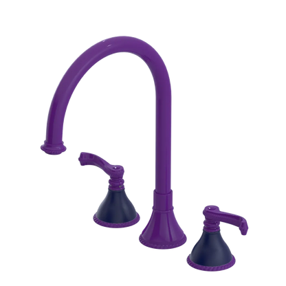Rubinet Widespread Kitchen Set Purple Haze