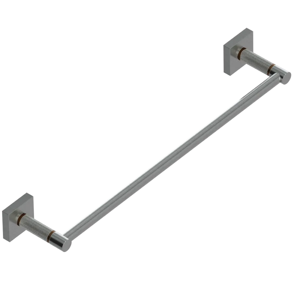 Rubinet 18" TOWEL BAR Satin Nickel