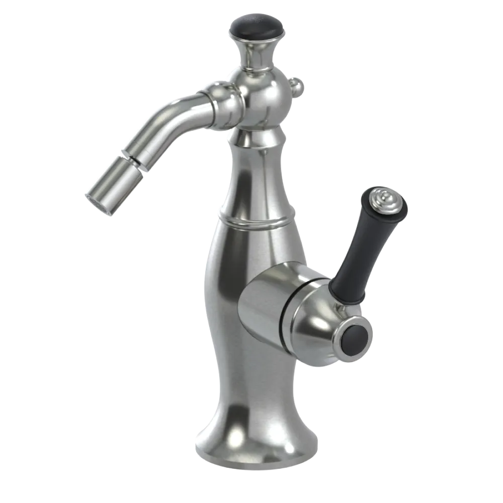 Rubinet Single Control Bidet Fitting (less drain) Satin Nickel