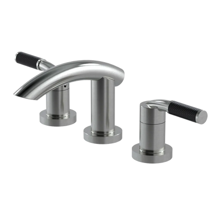 Rubinet Widespread Lav. Set. (less drain) Satin Nickel