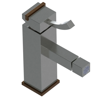 Rubinet Single Control Bidet Fitting (less drain) Satin Nickel