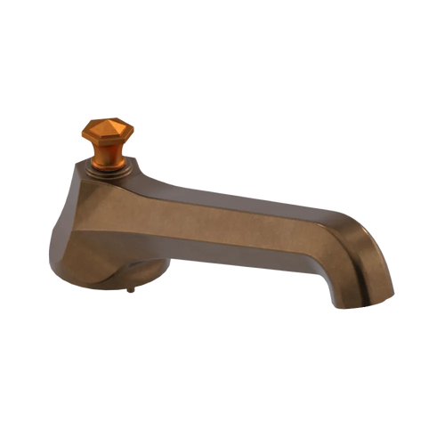 Rubinet Tub Filler Spout Deck Mount Tuscan Brass