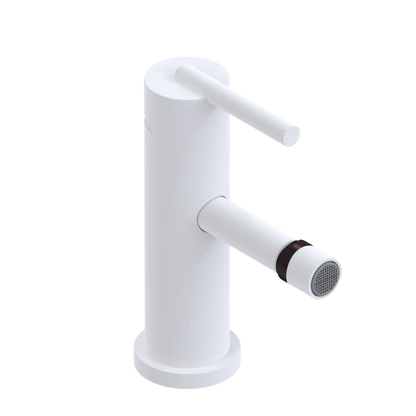 Rubinet Single Control Bidet Fitting (less drain) Matt White