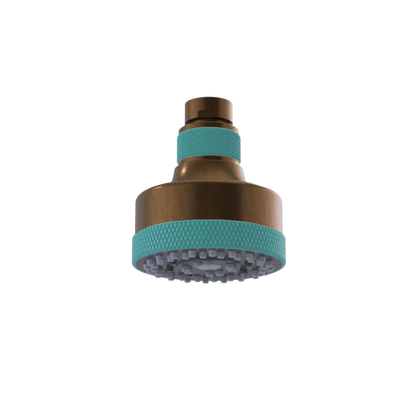 Rubinet 3 FUNCTION SHOWER HEAD Tuscan Brass