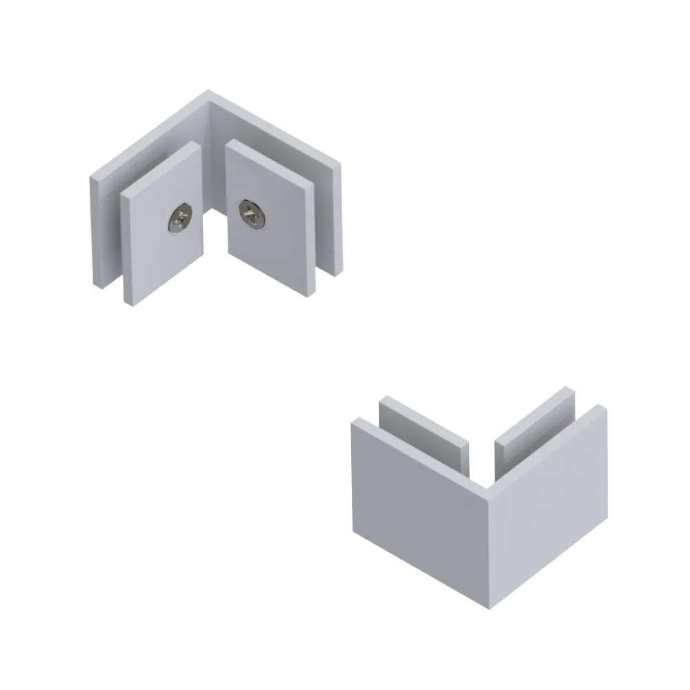 Rubinet 90 Glass to Glass White