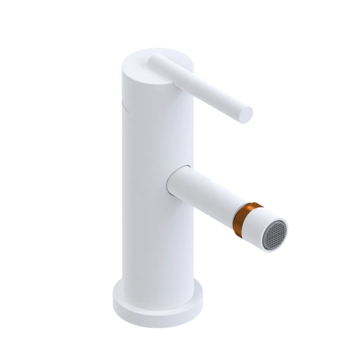 Rubinet Single Control Bidet Fitting (less drain) Matt White