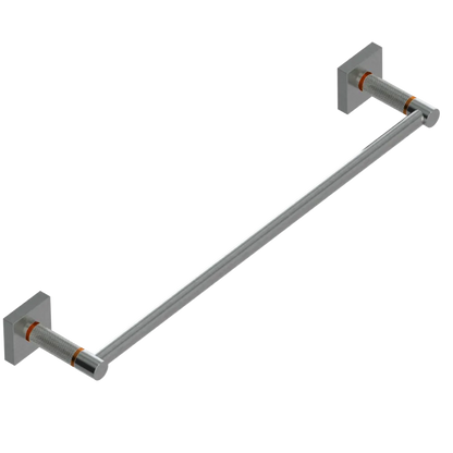 Rubinet 24" TOWEL BAR Satin Nickel