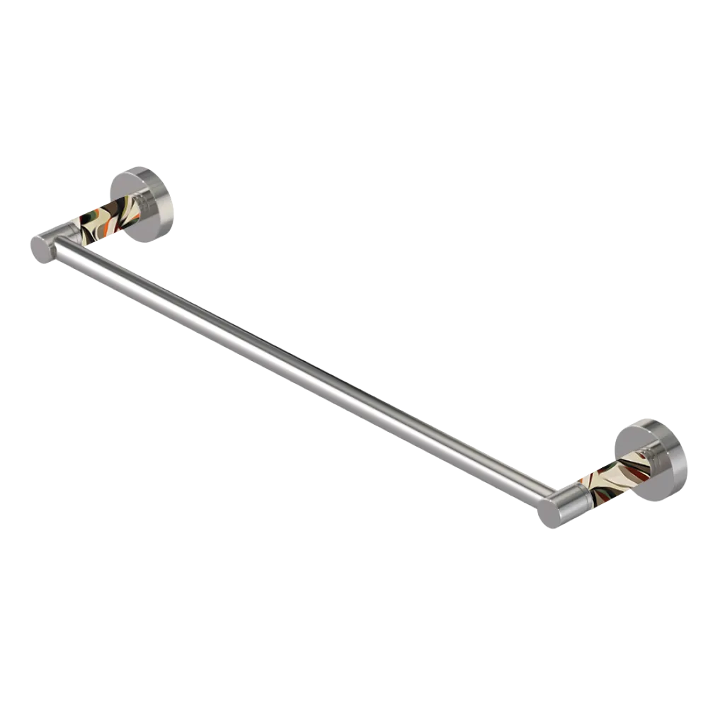 Rubinet Towel Bar 18" Polished Nickel