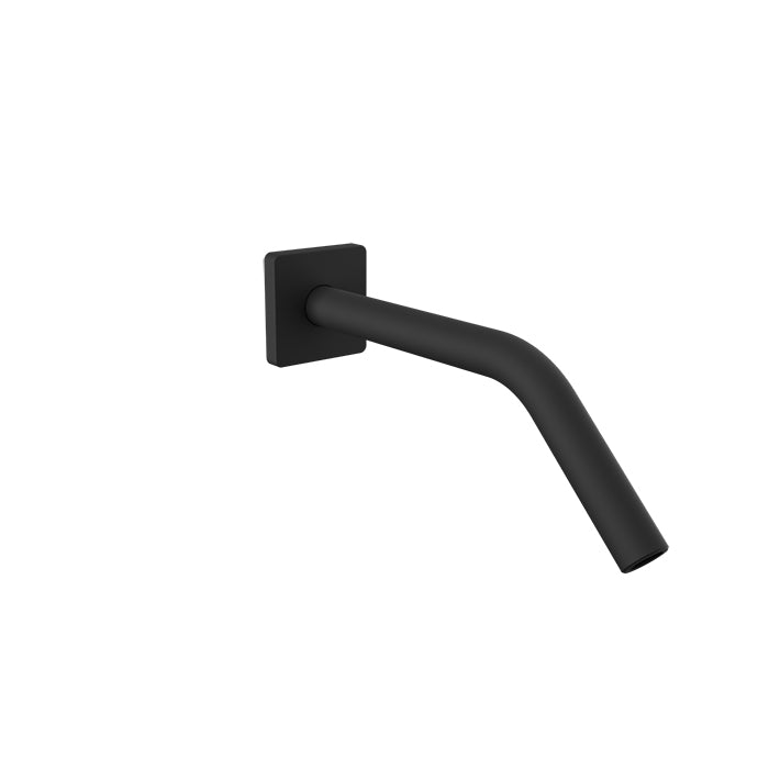 Baril 10" wall-mounted shower arm, square flange