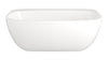 Oceania Banook Back to Wall Freestanding Bath