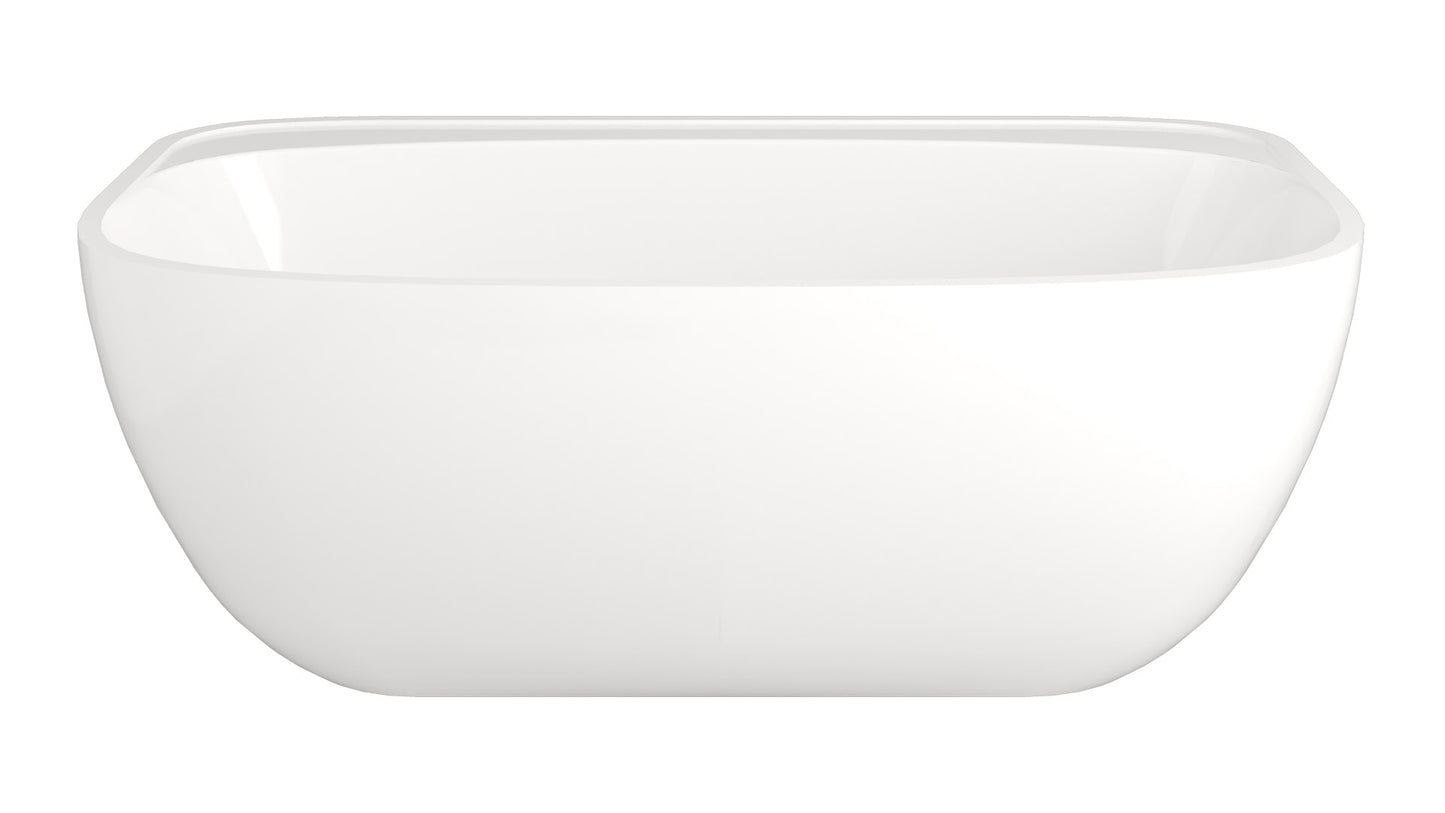 Oceania Banook Back to Wall Freestanding Bath
