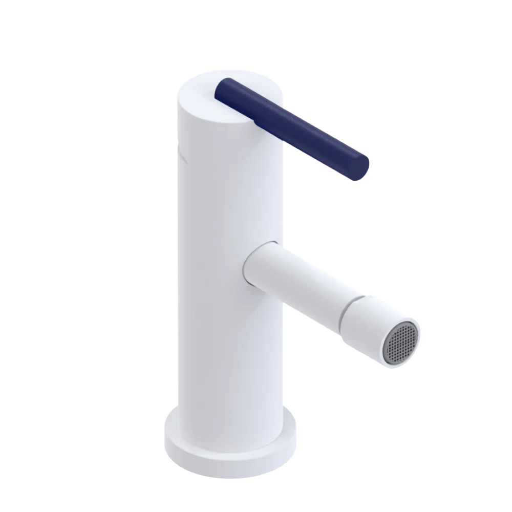 Rubinet Single Control Bidet Fitting (less drain) Matt White