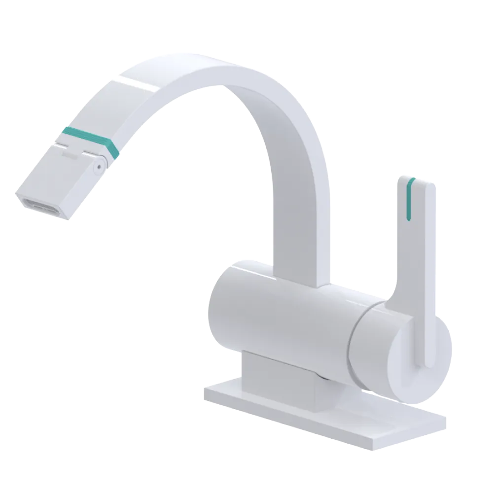 Rubinet Single Control Bidet Fitting (less drain) White