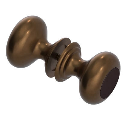 Rubinet Shower Door Knob (set) Tuscan Brass