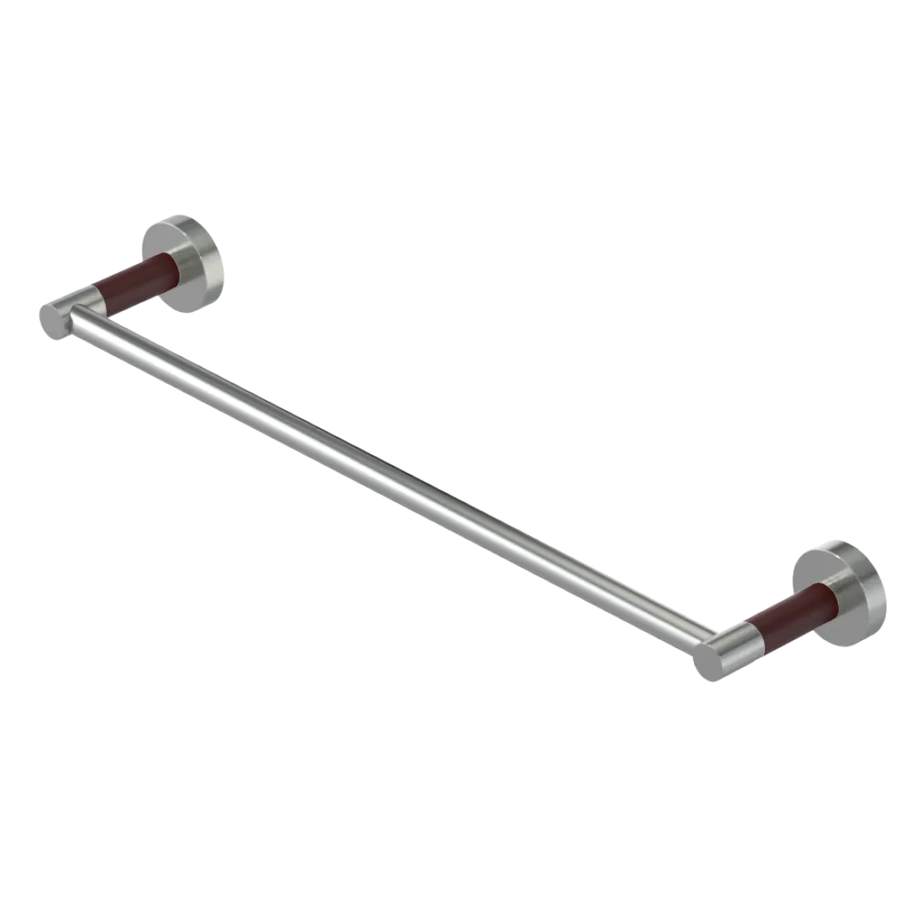 Rubinet Towel Bar 18" Satin Nickel