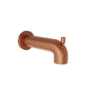 Baril Round 7" tub spout with diverter