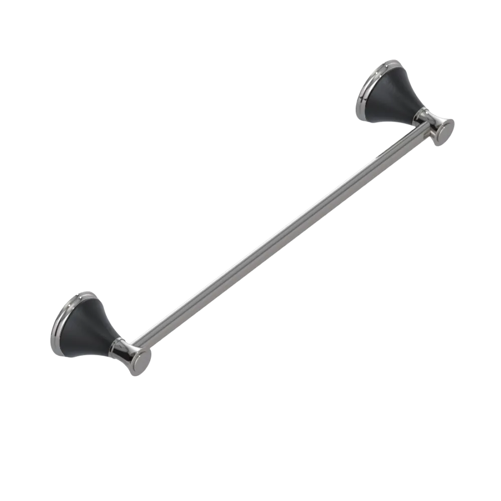 Rubinet Towel Bar 18" Polished Nickel