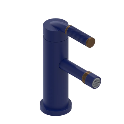Rubinet Single Control Bidet Fitting (less drain) Midnight Blue