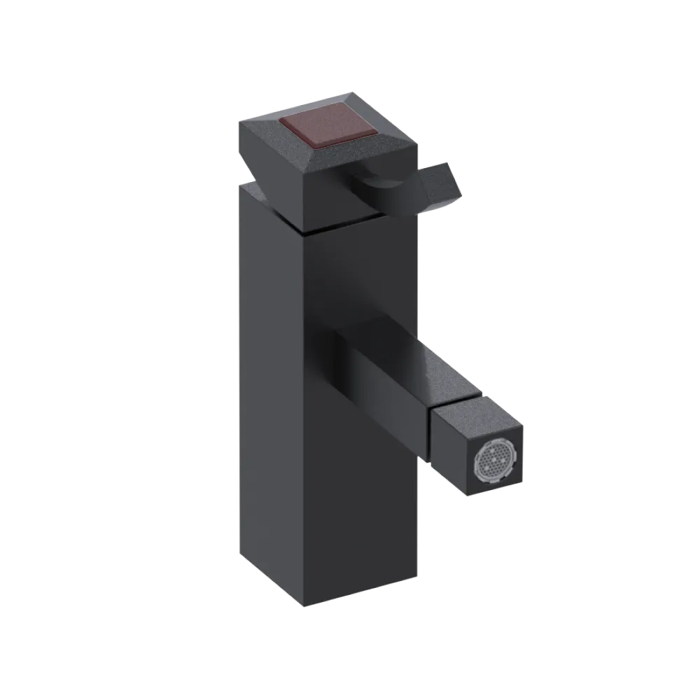 Rubinet Single Control Bidet Fitting (less drain) Matt Black