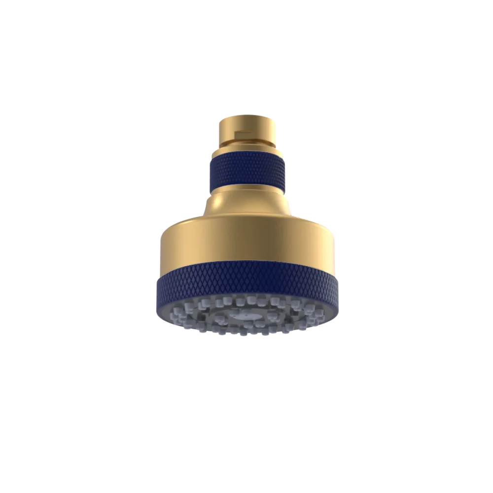Rubinet 3 FUNCTION SHOWER HEAD Satin Gold