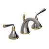 Rubinet Widespread Lav. Set. (less drain) Polished Nickel