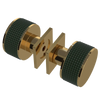 Rubinet Shower Door Knob (set) Gold