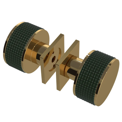 Rubinet Shower Door Knob (set) Gold