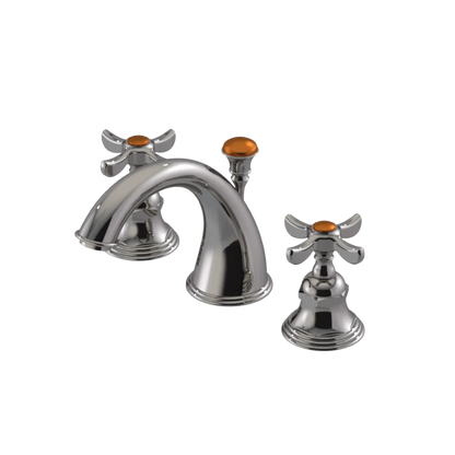 Rubinet Widespread Lav. Set. (less drain) Polished Nickel