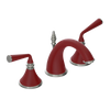 Rubinet Widespread Lav. Set. (less drain) Maroon