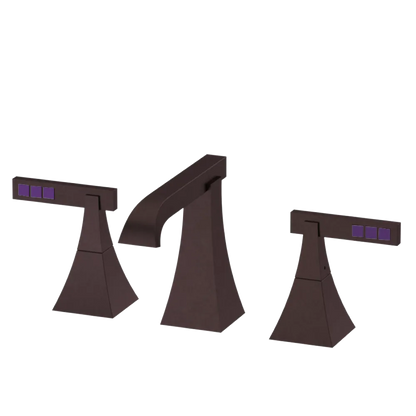 Rubinet Widespread Lav. Set. (less drain) Oil Rubbed Bronze