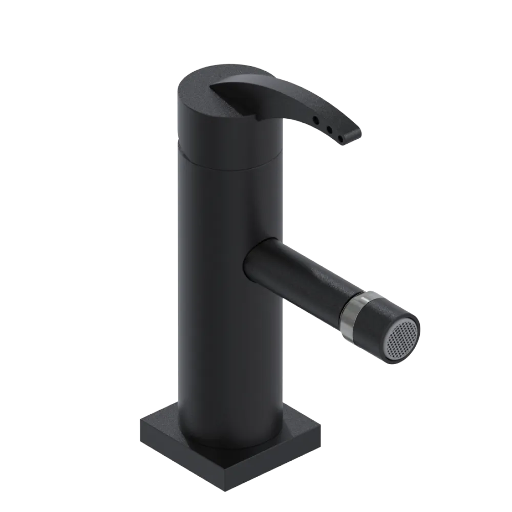 Rubinet Single Control Bidet Fitting (less drain) Matt Black